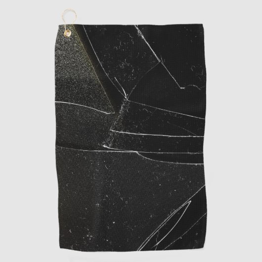 GEBROKEN RAAM GOLFHANDDOEK (Voorkant)