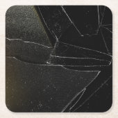 GEBROKEN RAAM KARTONNEN ONDERZETTERS (Voorkant)