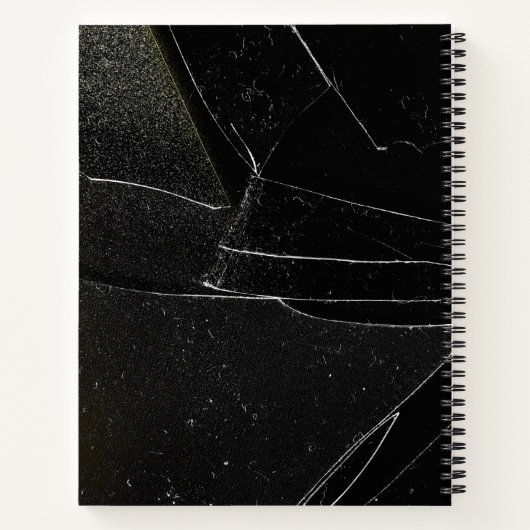 GEBROKEN RAAM NOTITIEBOEK (Achterkant)