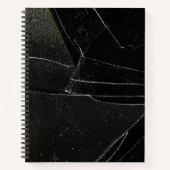 GEBROKEN RAAM NOTITIEBOEK (Voorkant)