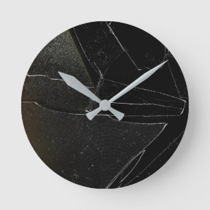 GEBROKEN RAAM RONDE KLOK