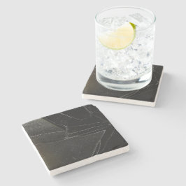 GEBROKEN RAAM STENEN ONDERZETTER