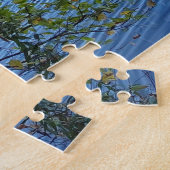 Gebroken rimpelingen legpuzzel (Zijkant)