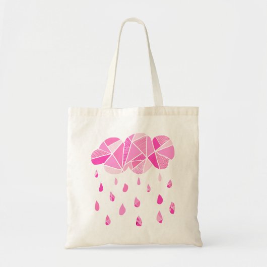 Gebroken roze wolkenTas Tote Bag (Voorkant)