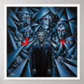 Gebroken schaduwen poster (Voorkant)