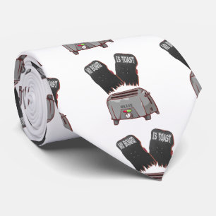 Gebroken skateboard stropdas