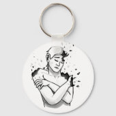 Gebroken Sleutelhanger (Achterkant)