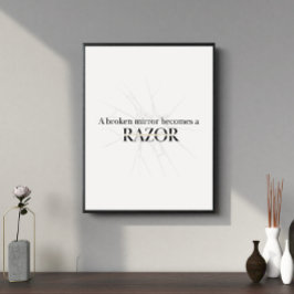 Gebroken spiegels poster