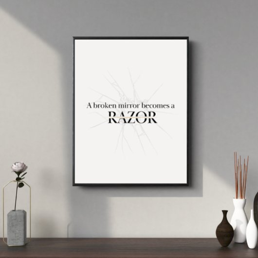 Gebroken spiegels poster