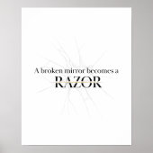 Gebroken spiegels poster (Voorkant)