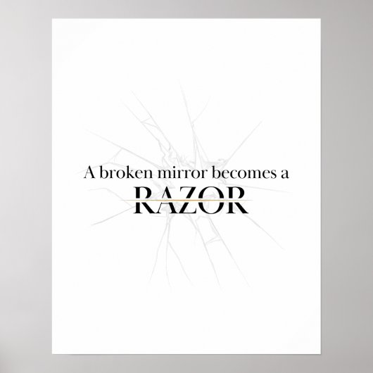 Gebroken spiegels poster (Voorkant)