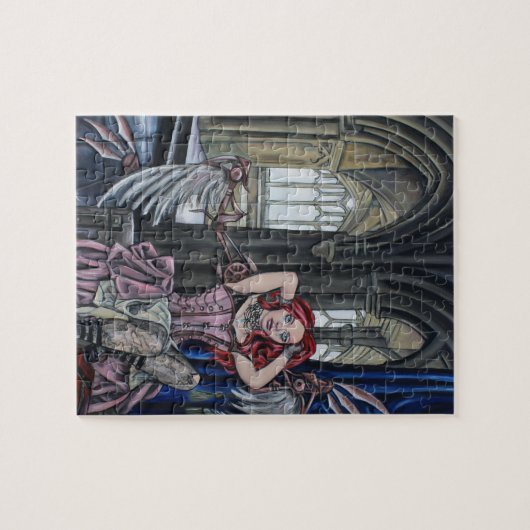 gebroken steampunk legpuzzel (Horizontaal)