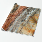 Gebroken Steen Cadeaupapier (Uitgerold)