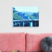 Gebroken Steiger Canvas Afdruk (Insitu (Woonkamer))
