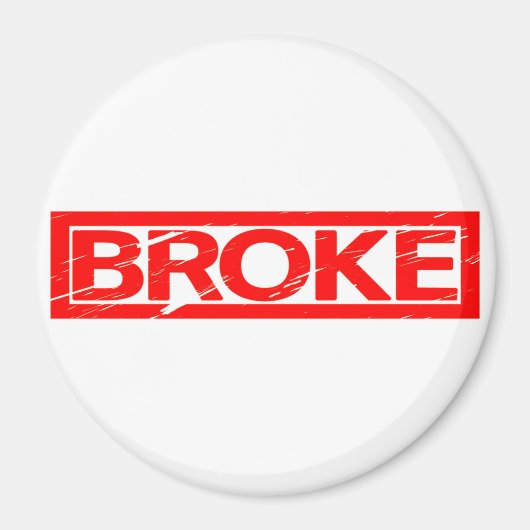 Gebroken Stempel Magneet (Voorkant)