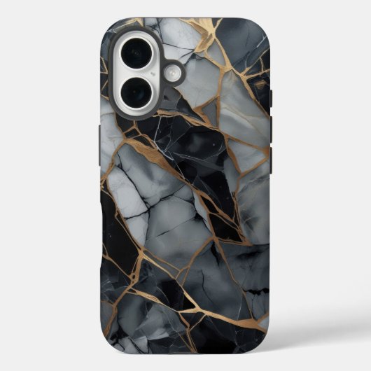 Gebroken stenen elegantie telefoonhoes Case-Mate iPhone case (Achterkant)