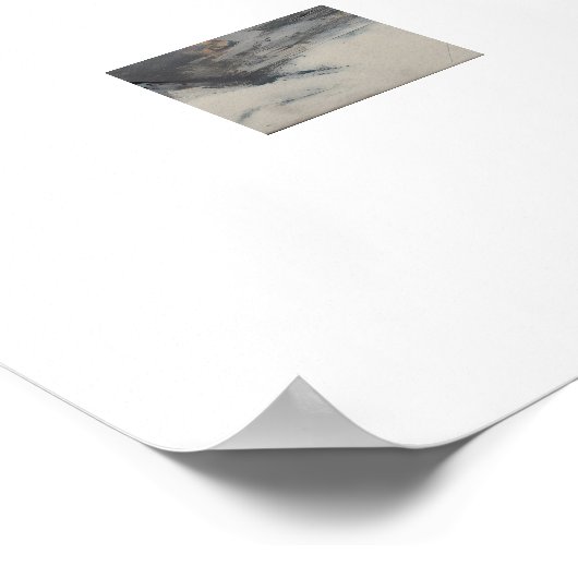 Gebroken stilte poster (Hoek)