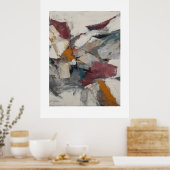 Gebroken stilte poster (Keuken)