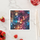 Gebroken stukken servet (Insitu)