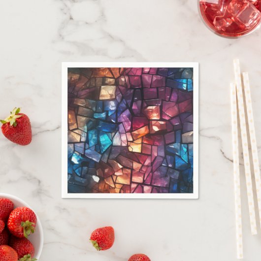 Gebroken stukken servet (Insitu)