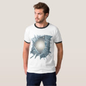 gebroken t-shirt (Voorkant volledig)