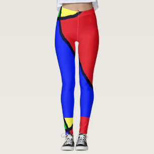 Gebroken tegel Bold leggings