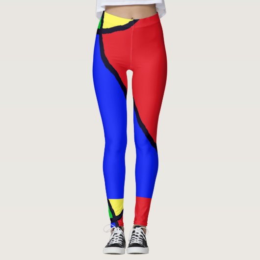 Gebroken tegel Bold leggings (Voorkant)