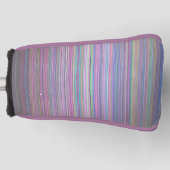 Gebroken tv-scherm Rainbow-streep Golfheadcover (Voorkant)