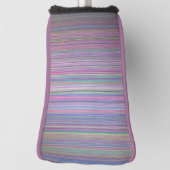 Gebroken tv-scherm Rainbow-streep Golfheadcover (Draai 90)