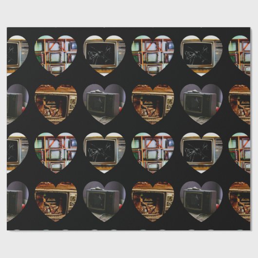 Gebroken tvIsStuffVoldoende omslagpapier Cadeaupapier (Vlak)