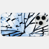 gebroken venster Case-Mate iPhone case (Achterkant (horizontaal))