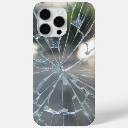 gebroken venster Case-Mate iPhone case (Achterkant)