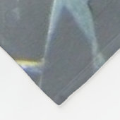 gebroken venster fleece deken (Hoek)