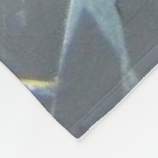 gebroken venster fleece deken (Hoek)