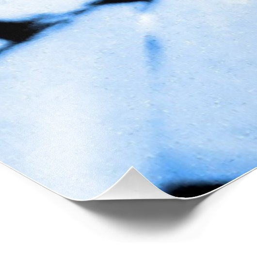 gebroken venster foto afdruk (Hoek)