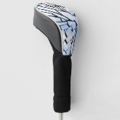 gebroken venster golfheadcover (Schuin)