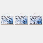 gebroken venster hangend wandkleed (Driedubbel)