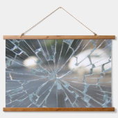 gebroken venster hangend wandkleed (Voorkant 2)