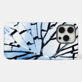 gebroken venster iPhone hoesje (Achterkant horizontaal)