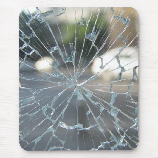 gebroken venster muismat (Voorkant)