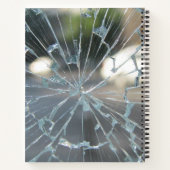 gebroken venster notitieboek (Achterkant)