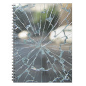 gebroken venster notitieboek (Voorkant)