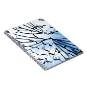 gebroken venster notitieboek (Rechterzijde)