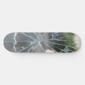 gebroken venster persoonlijk skateboard (Horizontaal)