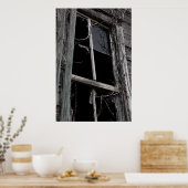 gebroken venster poster (Keuken)