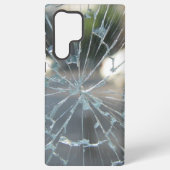 gebroken venster samsung galaxy hoesje (Achterkant)