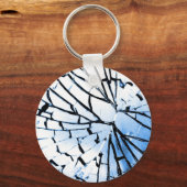 gebroken venster sleutelhanger (Voorkant)