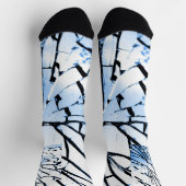 gebroken venster sokken (Top)