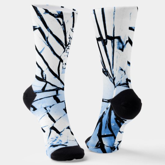 gebroken venster sokken (Gebogen)