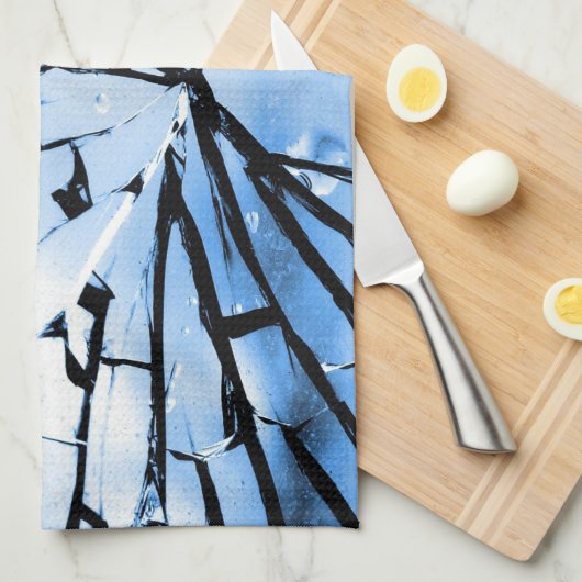 gebroken venster theedoek (Quarter Fold)